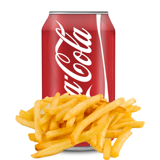 Menu frites et boisson pour accompagner les tacos